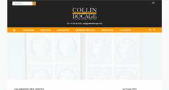 Desktop Screenshot of collindubocage.com