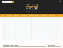 Tablet Screenshot of collindubocage.com
